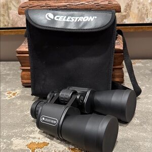Celestron eclipse smart Black Binoculars with Case